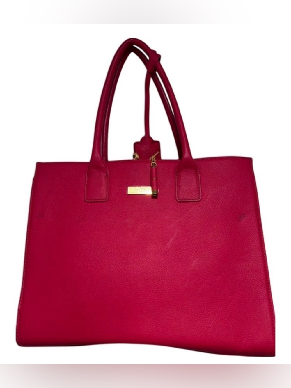 Joy & Iman Hollywood Glambag Marsala Red Leather - 2004 Deadstock NEW- NIP Set